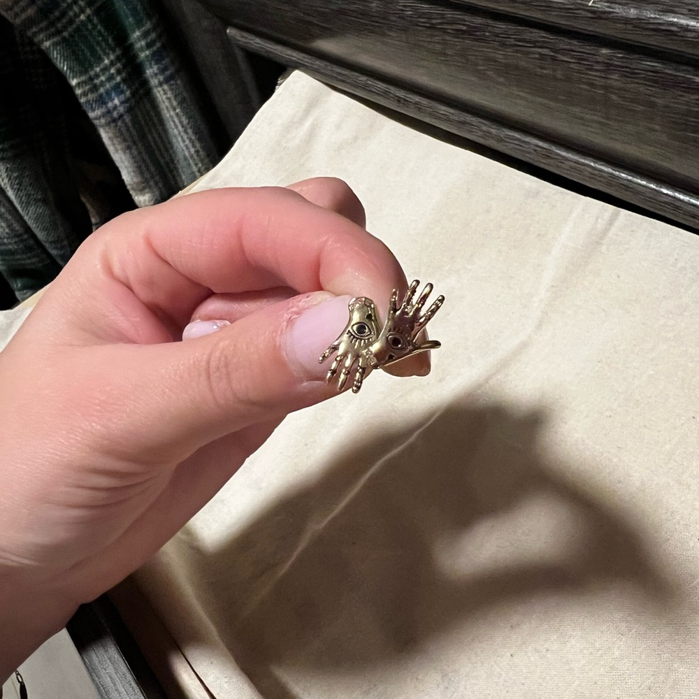 Hand Post Earrings